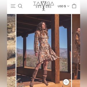 Tamga Juliette midi dress